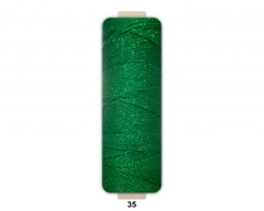 Sợi dệt ống kim tuyến tròn 2mm 125g | Tada Craft