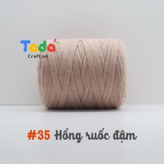 Sợi vải T Shirt Yarn (Vải Polyester) cuộn 250g | Tada Craft
