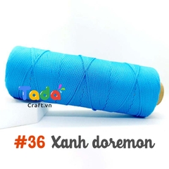 Sợi dệt trơn 2mm Craft Yarn 125g