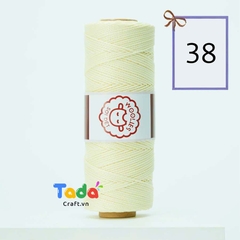 Sợi dệt trơn con cừu Woolies 2mm | Tada Craft