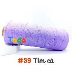 Sợi dệt trơn 2mm Craft Yarn 125g