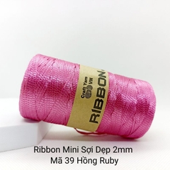 Sợi Ribbon mini 2mm Craft Yarn | Tada Craft