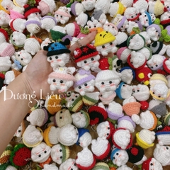 Móc khóa bé nấm handmade