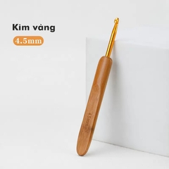 Kim móc cán gỗ màu vàng