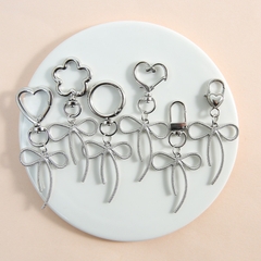 Móc khoá nơ nhiều mẫu làm đồ handmade, treo túi xách | Tada Craft