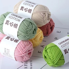Sợi vải bông Geniune 4mm 50g | Tada Craft