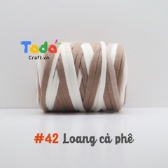 Sợi vải T Shirt Yarn loang 250g | Tada Craft