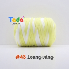 Sợi vải T Shirt Yarn loang 250g | Tada Craft