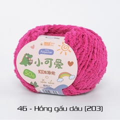 Len bông xù Xiaoke 50g | Tada Craft
