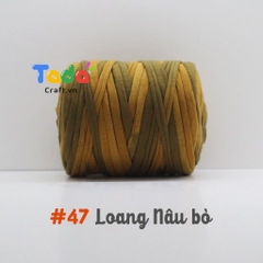 Sợi vải T Shirt Yarn loang 250g | Tada Craft