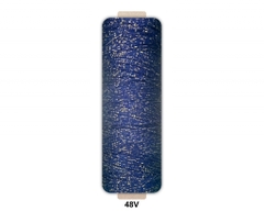 Sợi dệt ống kim tuyến tròn 2mm 125g | Tada Craft