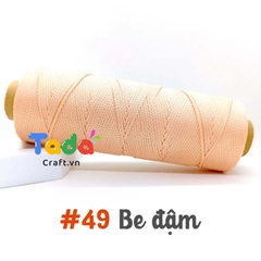 Sợi dệt trơn 2mm Craft Yarn 125g