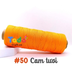 Sợi dệt trơn 2mm Craft Yarn 125g