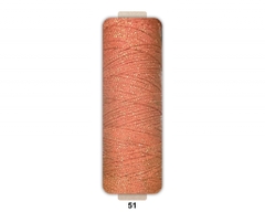 Sợi dệt ống kim tuyến tròn 2mm 125g | Tada Craft