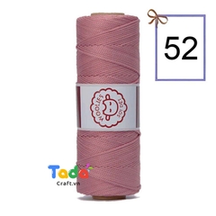 Sợi dệt trơn con cừu Woolies 2mm | Tada Craft