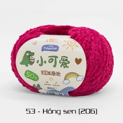 Len bông xù Xiaoke 50g | Tada Craft