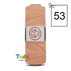 Sợi dệt trơn con cừu Woolies 2mm | Tada Craft