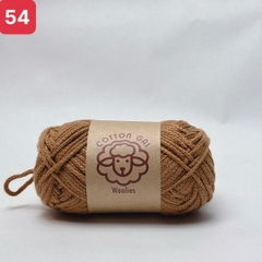 Sợi Cotton Gai 3mm Woolies 100g | Tada Craft
