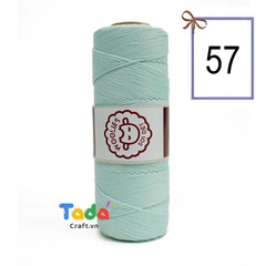 Sợi dệt trơn con cừu Woolies 2mm | Tada Craft