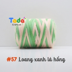 Sợi vải T Shirt Yarn loang 250g | Tada Craft