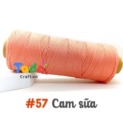 Sợi dệt trơn 2mm Craft Yarn 125g