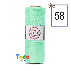 Sợi dệt trơn con cừu Woolies 2mm | Tada Craft