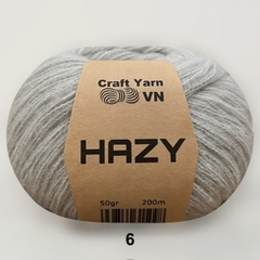 Len Hazy trơn 50g Craft Yarn | Tada Craft