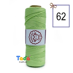Sợi dệt trơn con cừu Woolies 2mm | Tada Craft