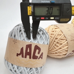 Sợi Maca loang 3mm Woolies 200g | Tada Craft