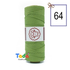 Sợi dệt trơn con cừu Woolies 2mm | Tada Craft