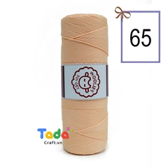 Sợi dệt trơn con cừu Woolies 2mm | Tada Craft