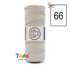 Sợi dệt trơn con cừu Woolies 2mm | Tada Craft