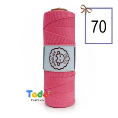 Sợi dệt trơn con cừu Woolies 2mm | Tada Craft