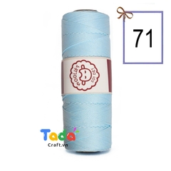 Sợi dệt trơn con cừu Woolies 2mm | Tada Craft