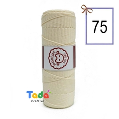 Sợi dệt trơn con cừu Woolies 2mm | Tada Craft