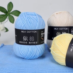 Len Milk Cotton Mác Đen 50g