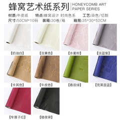 Giấy tổ ong, Giấy kéo lưới lục giác