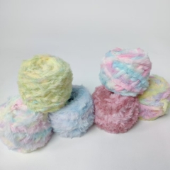 Len lông thỏ loang 100g | Tada Craft