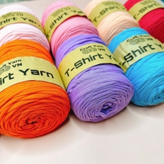 Sợi vải T Shirt Yarn (Vải Polyester) cuộn 250g | Tada Craft