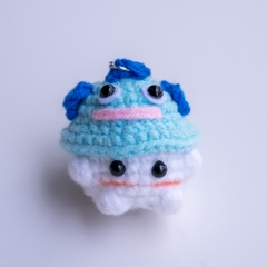 Móc khóa bé nấm handmade
