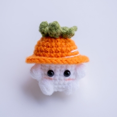 Móc khóa bé nấm handmade