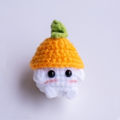 Móc khóa bé nấm handmade