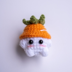 Móc khóa bé nấm handmade