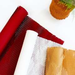 Giấy tổ ong, Giấy kéo lưới lục giác
