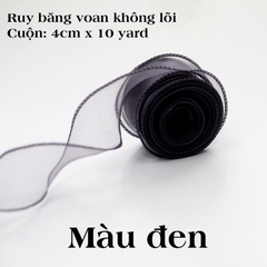 Cuộn ruy băng voan không lõi dài 5m | Tada Craft
