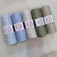 Sợi dệt trơn con cừu Woolies 2mm | Tada Craft