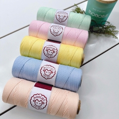Sợi dệt trơn con cừu Woolies 2mm | Tada Craft