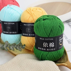 Len Milk Cotton Mác Đen 50g