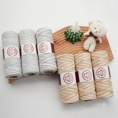 Sợi dệt loang Woolies 2mm | Tada Craft