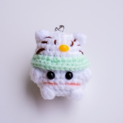 Móc khóa bé nấm handmade